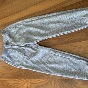 soft grey joggers